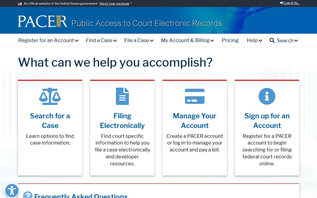 Knox County criminal court cases federal PACER search